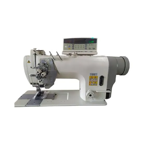 Brother T-8752C-407 Twin Needle Split Bar Lockstitch Machine (Large Hook)