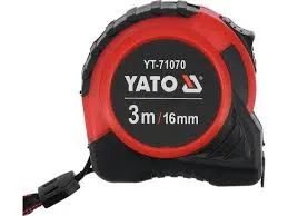 Yato Professional Measuring Tape 3M x 16mm (Impact Resistant)