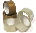 Industrial BOPP Carton Packing Tape 2" (Pack of 3 - Brown & Clear)
